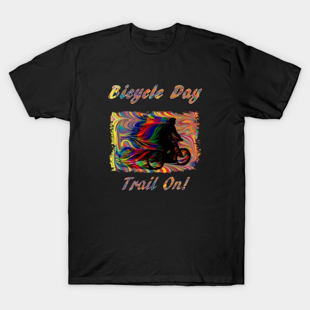 Bicycle Day LSD Acid Commemorative T-Shirt by Mindseye222